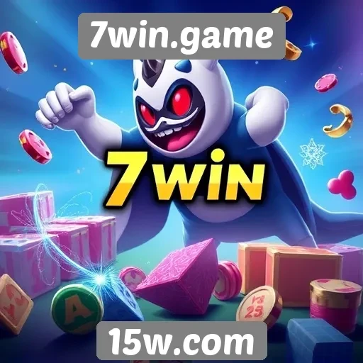 Variedade de jogos disponíveis em 7win.game